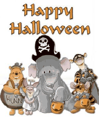 Kubuś Puchatek i przyjaciele szczęśliwego Halloween